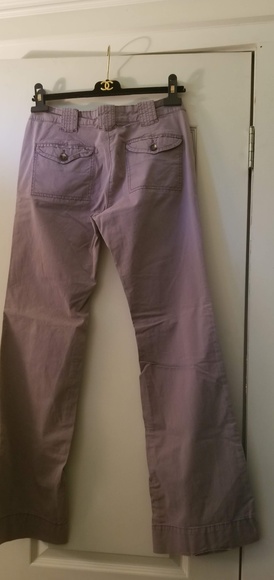 Anthropologie Elevenses Dusty Lavender Pants 4 - Picture 2 of 5